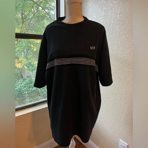 Vintage solo demote skater shirt black stripe made in the USA